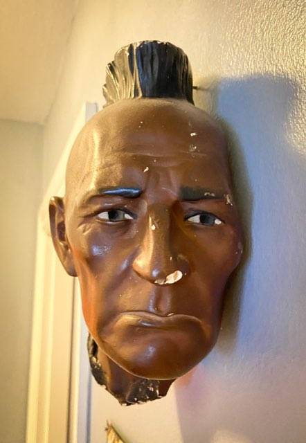 Chalkware mohawk