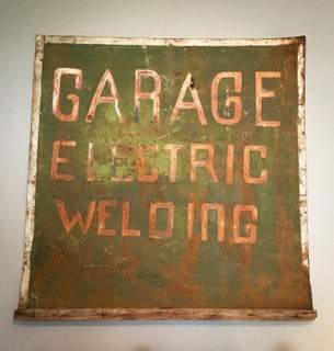 Amazing vintage sign